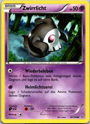 Zwirrlicht Exemplar 1,95 €