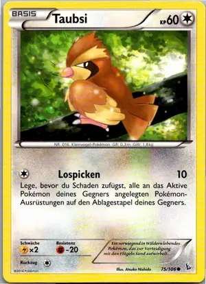 Taubsi Exemplar 1,95 €
