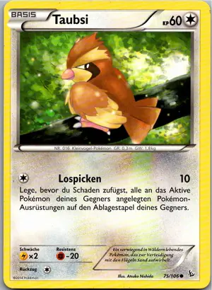 Taubsi Exemplar 1,95 €