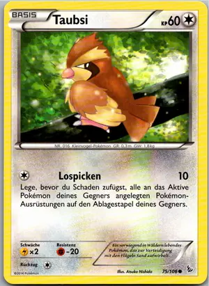 Taubsi Exemplar 1,95 €