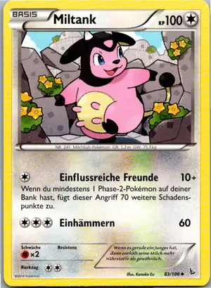 Miltank Exemplar 1,95 €