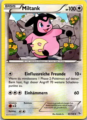 Miltank Exemplar 1,95 €