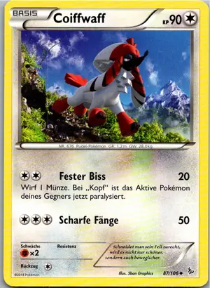 Coiffwaff Exemplar 2,25 €