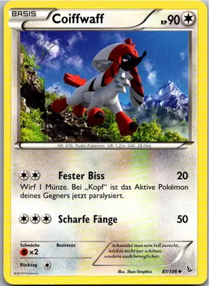 Coiffwaff Exemplar 2,25 €