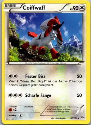 Coiffwaff Exemplar 2,25 €