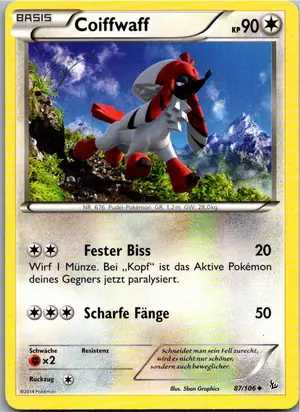 Coiffwaff Exemplar 2,25 €