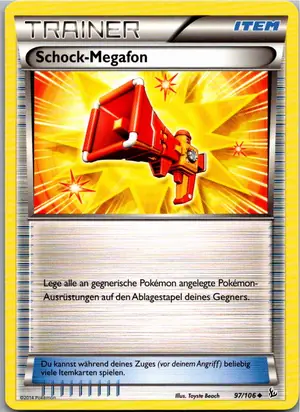 Schock-Megafon Exemplar 1,95 €