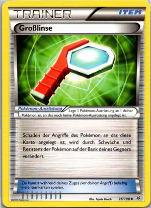 Großlinse Exemplar 1,45 €