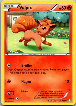 Vulpix Exemplar 2,95 €