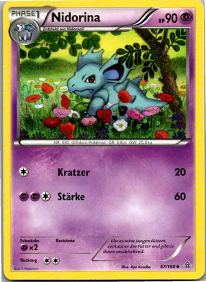 Nidorina Exemplar 1,95 €