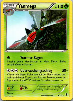 Yanmega Exemplar 1,95 €