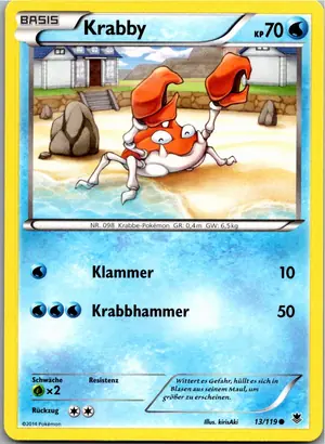 Krabby Exemplar 1,95 €
