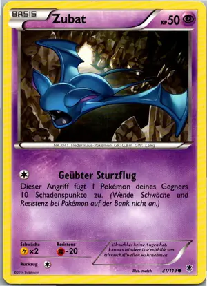 Zubat Exemplar 1,45 €
