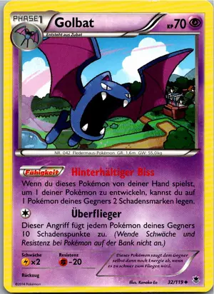 Golbat Exemplar 2,45 €