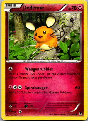 Dedenne Exemplar 3,95 €