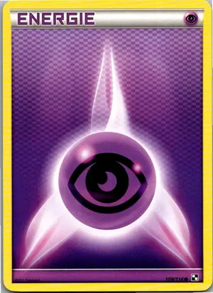 Pokémon-Karte Psycho Energie 109/114 Schwarz & Weiß