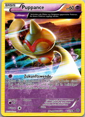 Pokémon-Karte Puppance 32/98 Ewiger Anfang