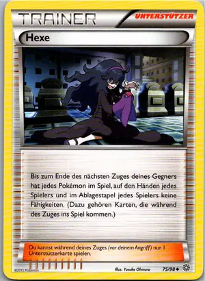 Pokémon-Karte Hexe 75/98 Ewiger Anfang