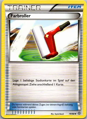 Pokémon-Karte Farbroller 79/98 Ewiger Anfang