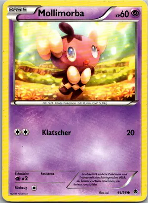 Pokémon-Karte Mollimorba 44/98 Aufstreben der Mächtigen