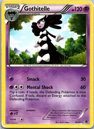 Pokémon-Karte Gothitelle Morbitesse 48/98 Aufstreben der Mächtigen