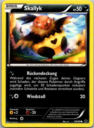 Pokémon-Karte Skallyk 68/98 Aufstreben der Mächtigen