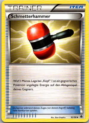 Pokémon-Karte Schmetterhammer 92/98 Aufstreben der Mächtigen