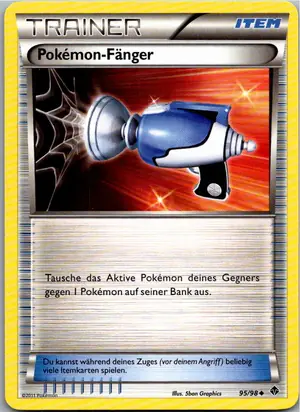 Pokémon-Karte Pokemon-Fänger 95/98 Aufstreben der Mächtigen