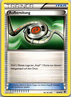 Pokémon-Karte Aufbereitung 96/98 Aufstreben der Mächtigen