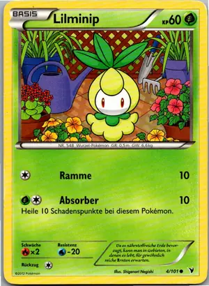 Pokémon-Karte Lilminip 4/101 Königliche Siege