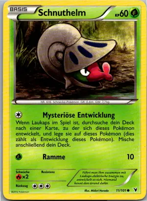 Pokémon-Karte Schnuthelm 11/101 Königliche Siege