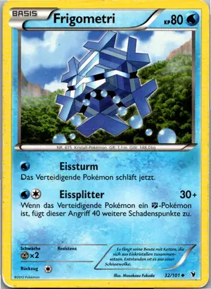 Pokémon-Karte Frigometri 32/101 Königliche Siege