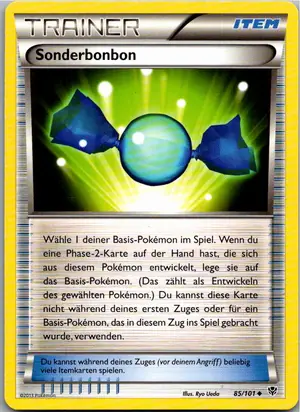 Pokémon-Karte Sonderbonbon 85/101 Plasma-Blaster