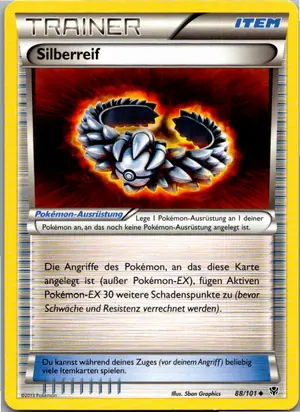 Pokémon-Karte Silberreif 88/101 Plasma-Blaster
