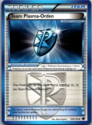 Pokémon-Karte Team Plasma-Orden 104/116 Plasma-Frost