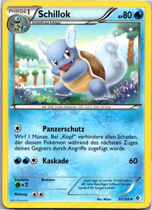 Pokémon-Karte Schillok 30/149 Überschrittene Schwellen