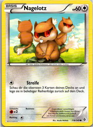 Pokémon-Karte Nagelotz 118/149 Überschrittene Schwellen