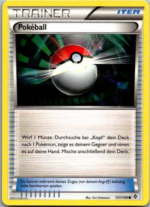 Pokémon-Karte Pokeball 131/149 Überschrittene Schwellen