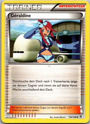 Pokémon-Karte Geraldine 134/149 Überschrittene Schwellen