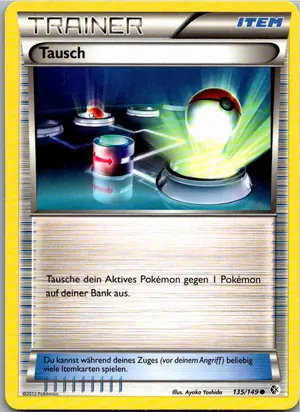 Pokémon-Karte Tausch 135/149 Überschrittene Schwellen