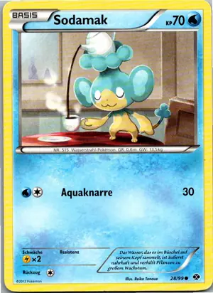 Pokémon-Karte Sodamak 28/99 Kommende Schicksale
