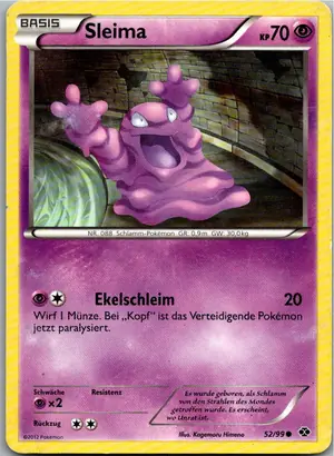 Pokémon-Karte Sleima 52/99 Kommende Schicksale