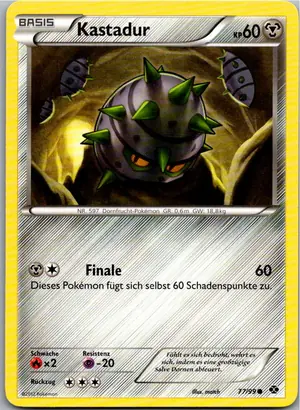 Pokémon-Karte Kastadur 77/99 Kommende Schicksale
