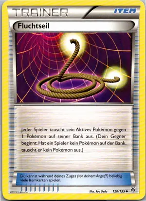 Pokémon-Karte Fluchtseil 120/135 Plasma-Sturm