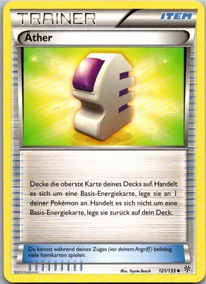 Pokémon-Karte Äther 121/135 Plasma-Sturm