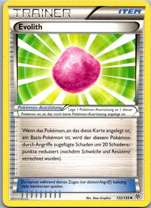 Pokémon-Karte Evolith 122/135 Plasma-Sturm