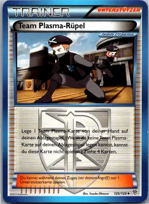 Pokémon-Karte Team Plasma-Rüpel 125/135 Plasma-Sturm