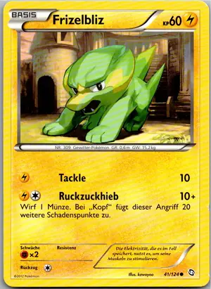 Pokémon-Karte Frizelbliz 41/124 Hoheit der Drachen