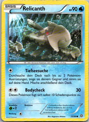 Relicanth Exemplar 1,95 €