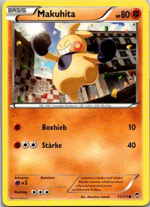 Makuhita Exemplar 1,95 €
